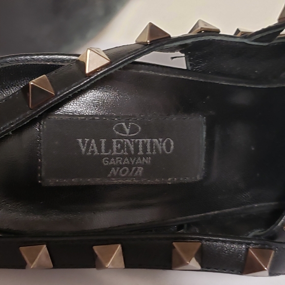 Valentino Garavani Rockstud Ankle Strap Pump With Tonal Studs 100mm - Picture 7 of 7